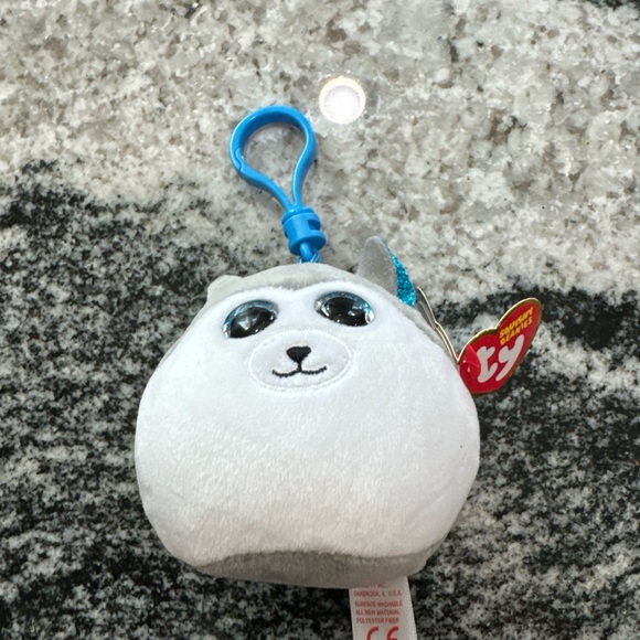 Lot TY Squishy Beanies BackPack Clip KIKI,PINKY, GISELLE, ROXIE, SLUSH, HEATHER - Picture 2 of 7